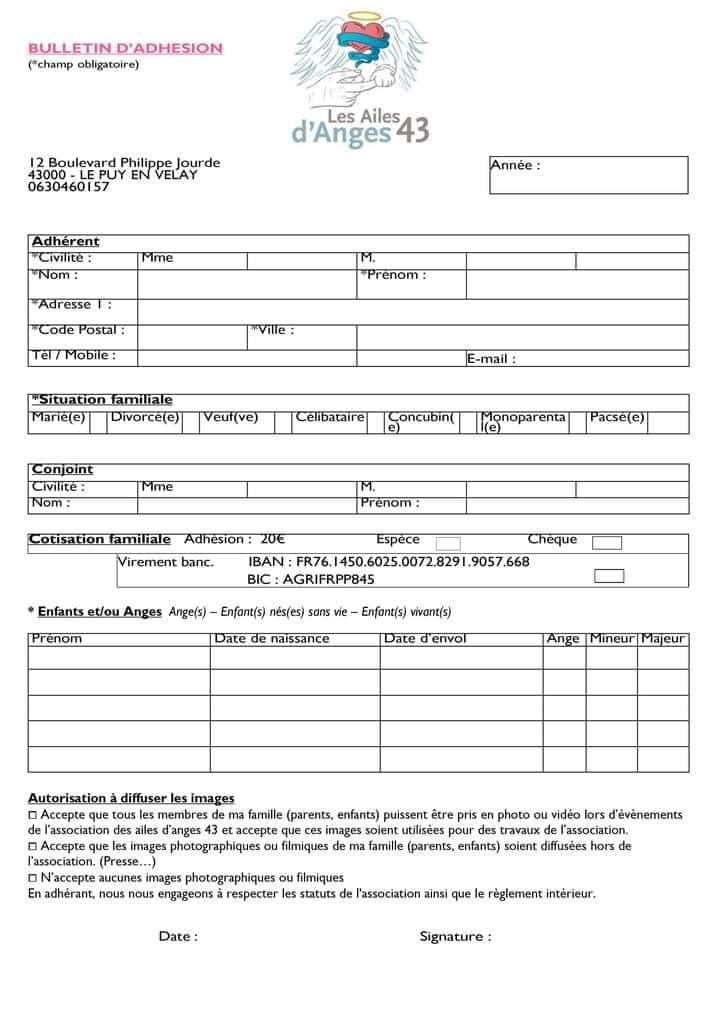 Les adhésions 2026 sont OUVERTES !!!