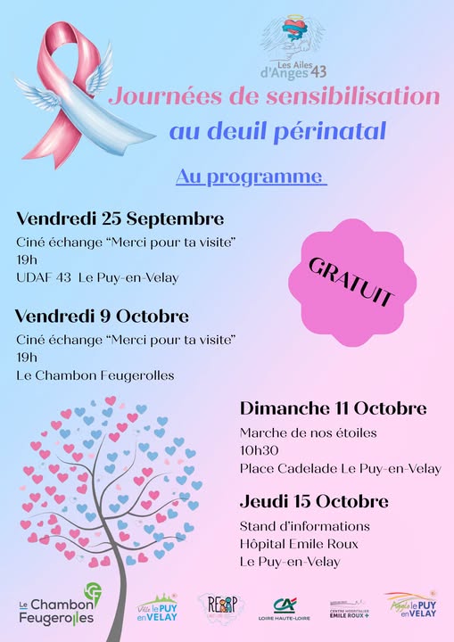 Journées de sensibilisation au deuil périnatal Journées de sensibilisation au deuil périnatal